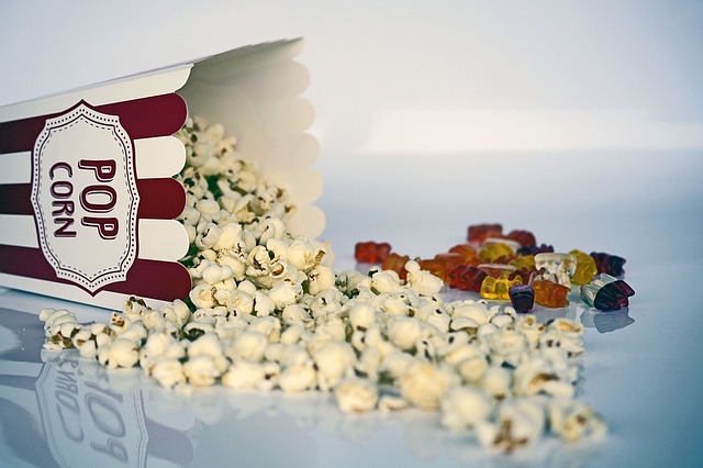 popcorn a méďové